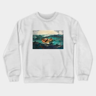 vintage art ships Crewneck Sweatshirt